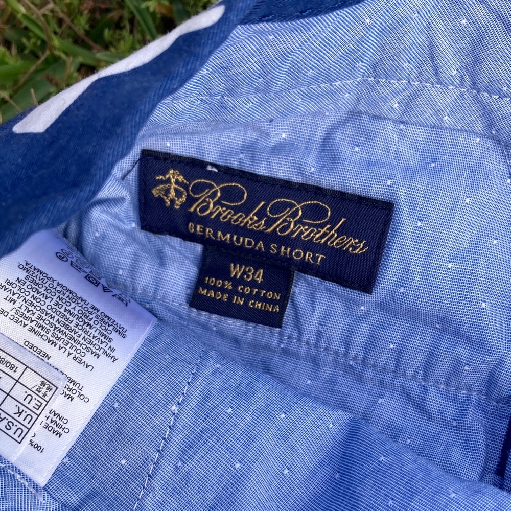 Brooks Brothers Light Blue Bermuda Shorts